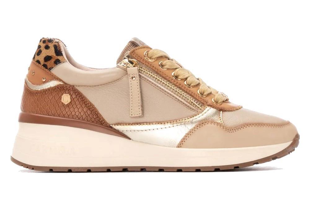 Zapatillas deportivas Carmela 142442 en beige para mujer