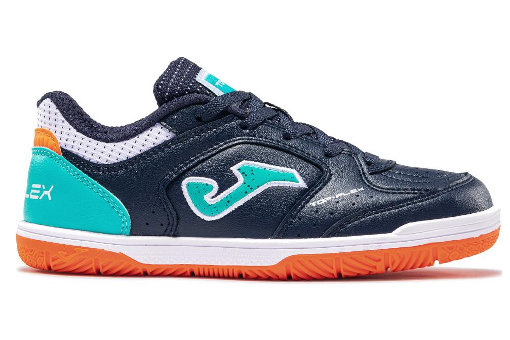 Zapatillas Fútbol Sala Joma Top Flex Junior 2603 Azul TPJW2603IN
