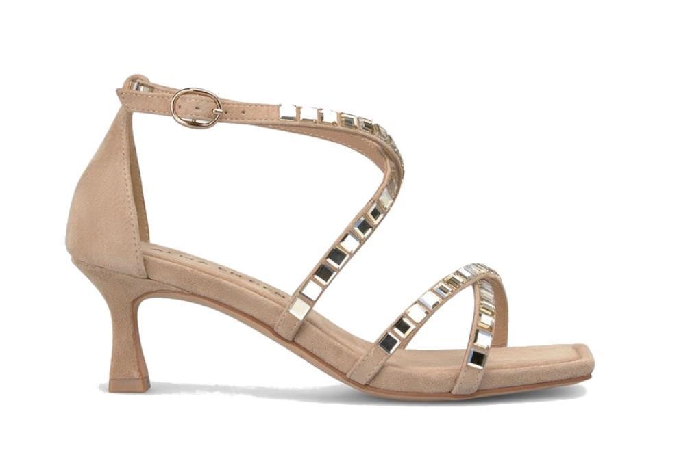 Sandalias de fiesta Alma en Pena V250869 en sand para mujer