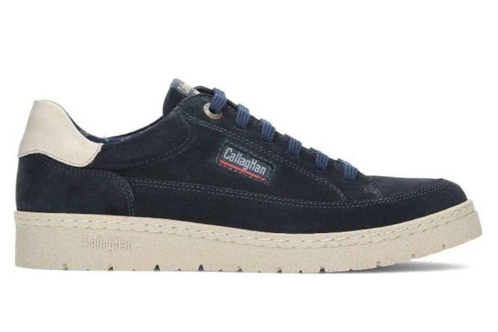 Zapato deportivos Callaghan 55215 Petete para hombre en azul marino