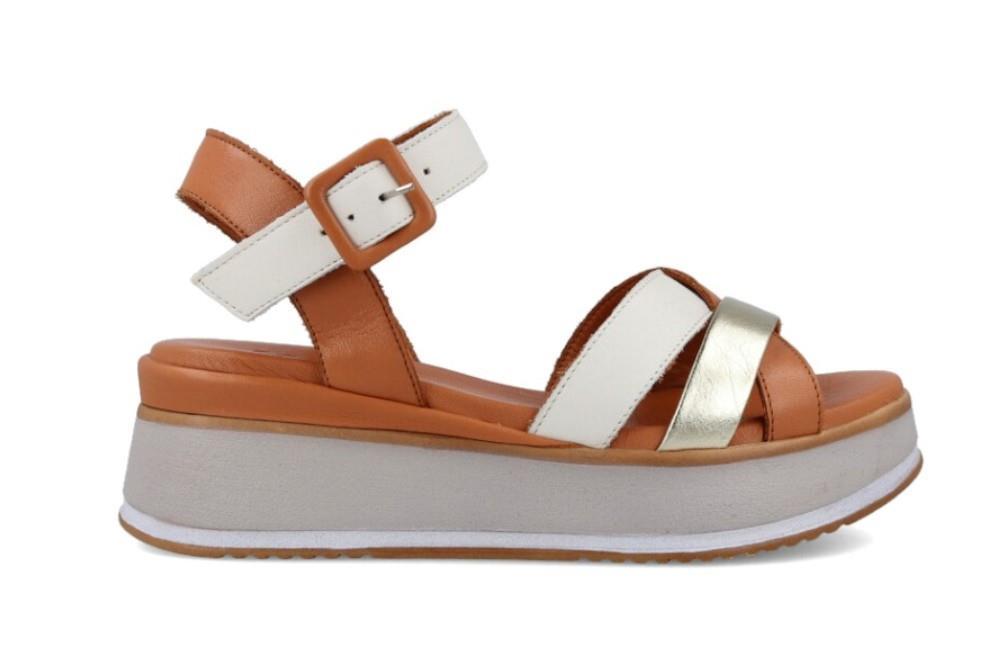 Sandalias con plataforma Walk & Fly Starwalk C35-42-22229-416 en cuero