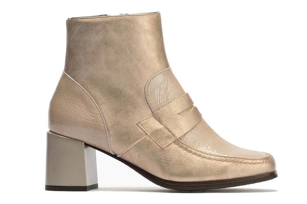 Botines Pitillos 10132 en piedra para mujer