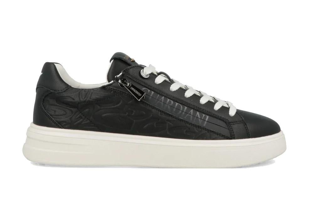 Zapatillas deportivas Guardiani Aeris Derby Zip GM61045A negro para hombre