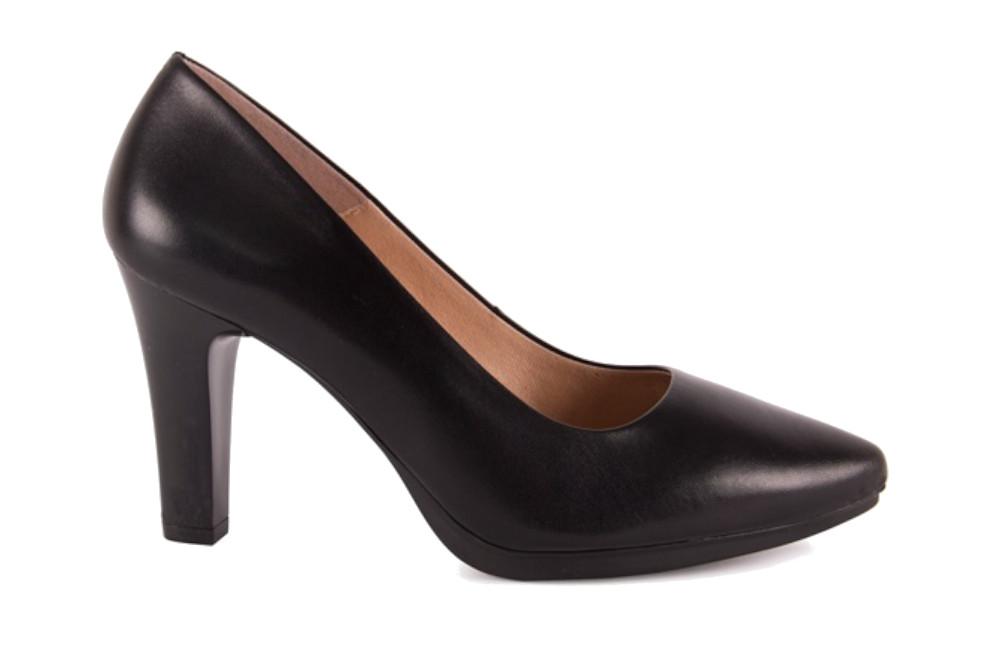 Zapatos de tacón chamby 4330 para mujer en negro – Zapato Elegante y Cómodo