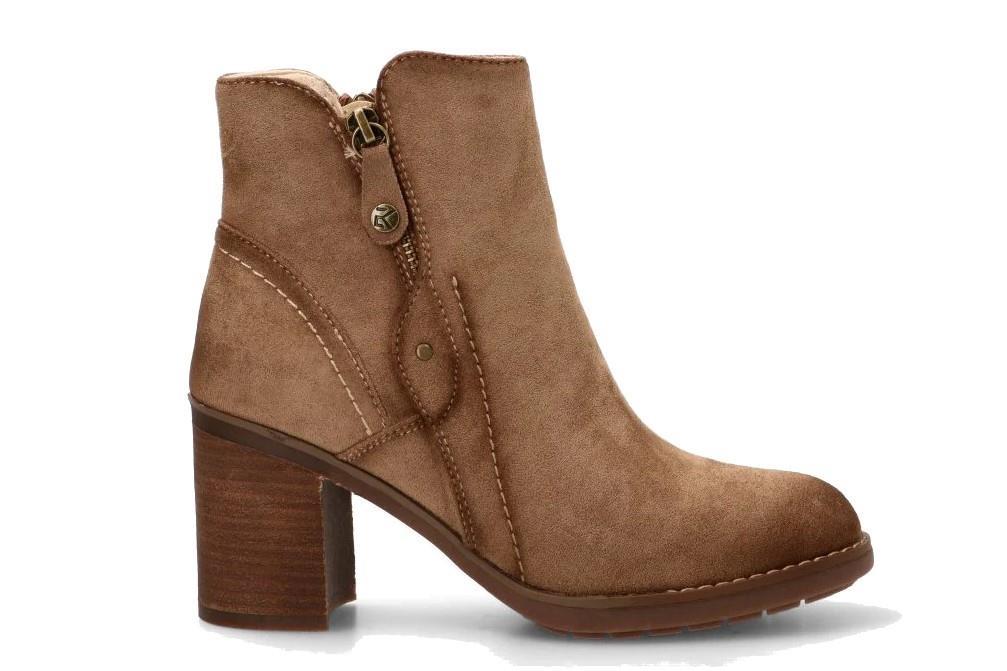 Botines de tacón Etika SOFIA 02 11039 en taupe