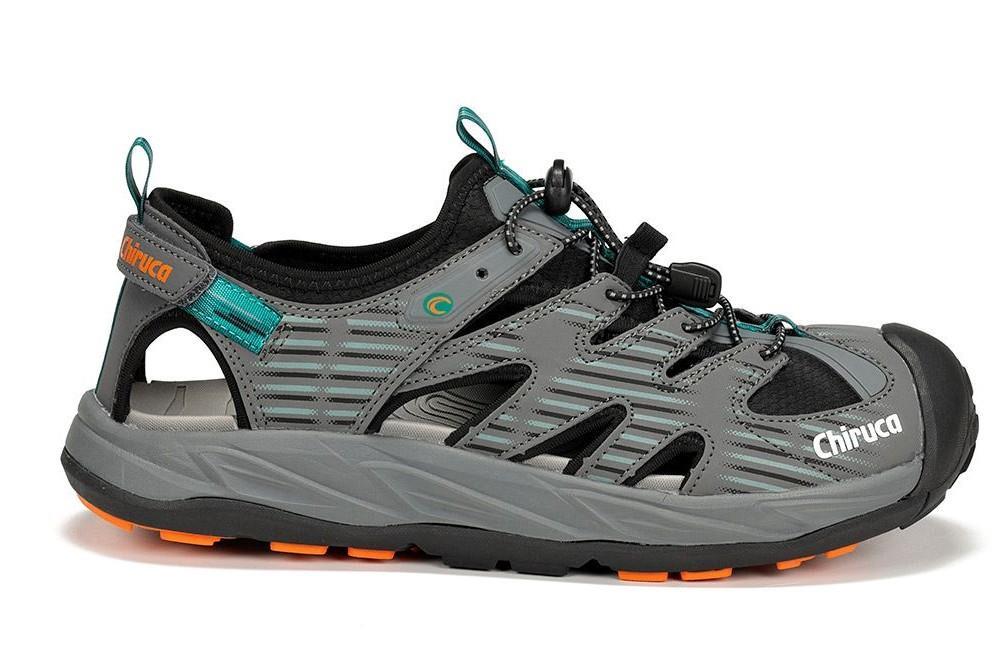 Sandalias cangrejeras Chiruca Sargazos 08 en gris para hombre