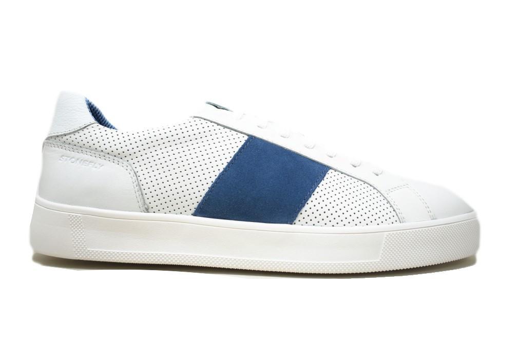 Zapatillas deportivas Stonefly POWER 1 NAPPA 219361 en blanco para hombre