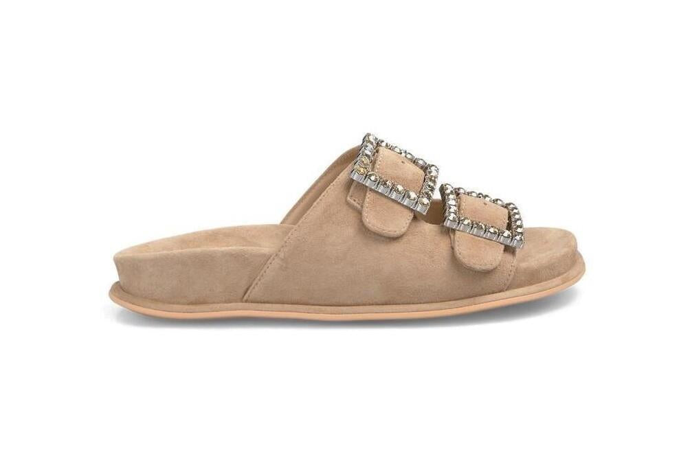 Sandalias planas Alma en Pena V251652 en sand para mujer