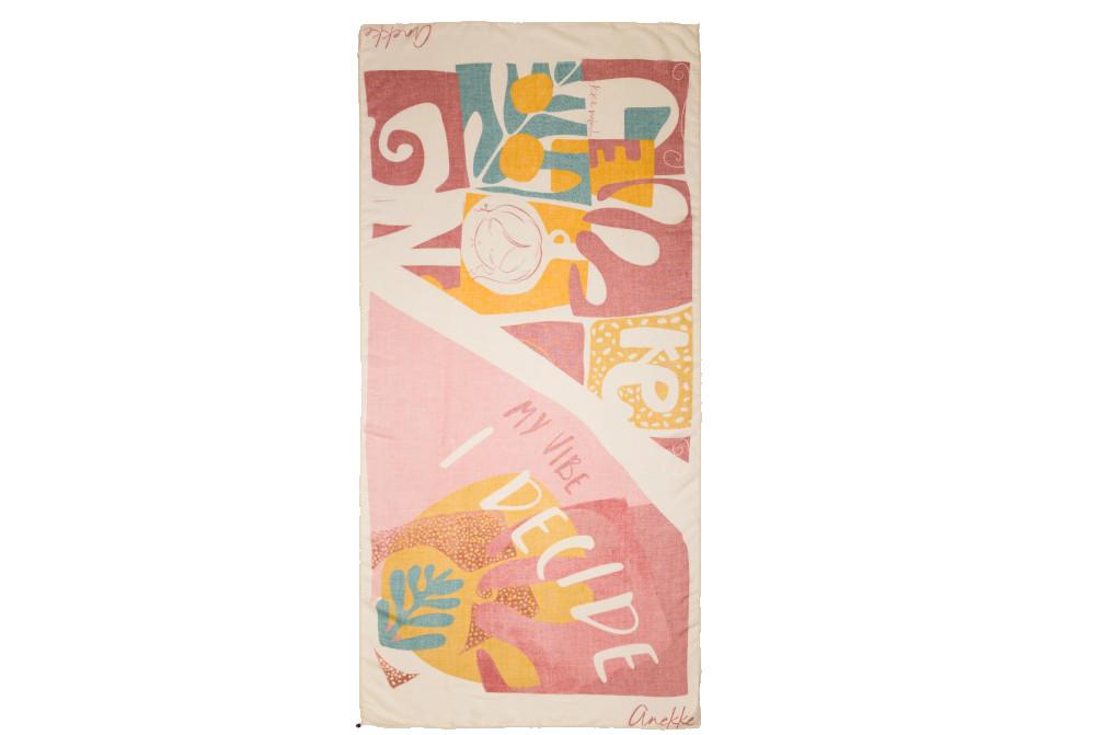 Pañuelo Rosa Mujer Anekke Muse 42470-032 – Pañuelo Largo y Grande