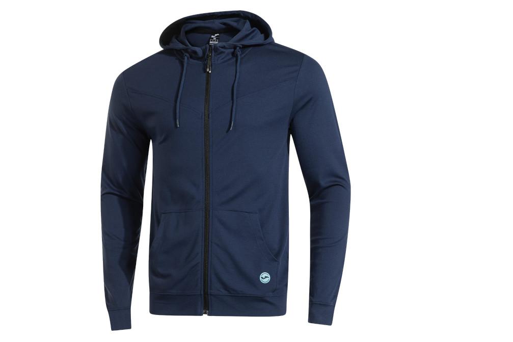 Chaqueta con capucha Joma 102970 Indoor Gym color azul marino