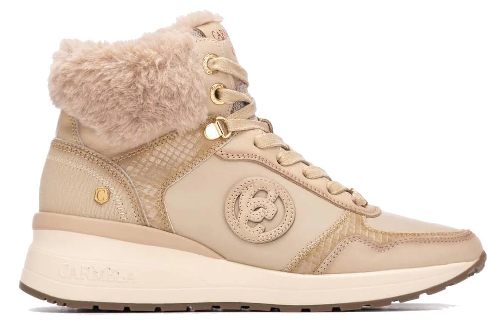 Botines deportivos Carmela 162654 en beige