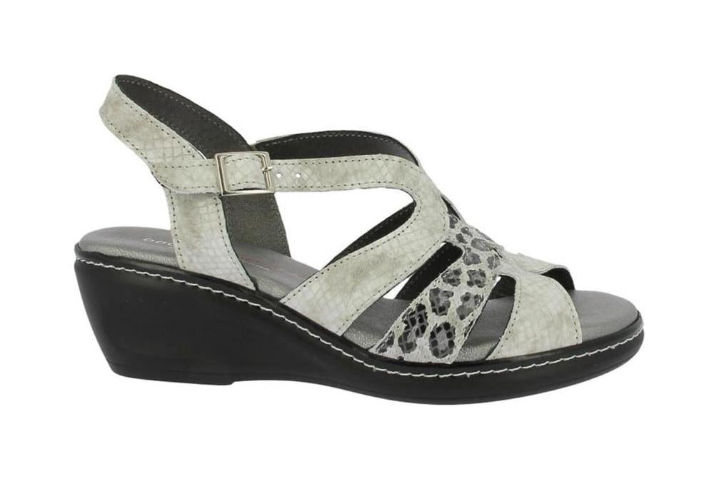 Sandalias con cuña baja Doctor Cutillas 32178 Escamas Salinas Mujer | Cómodas, Elegantes y Ligeras