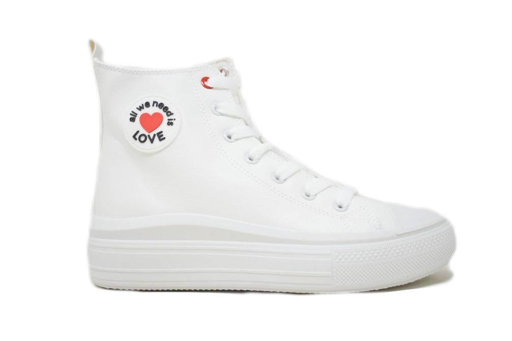 Zapatillas de lona Maraval W0349 en blanco para mujer