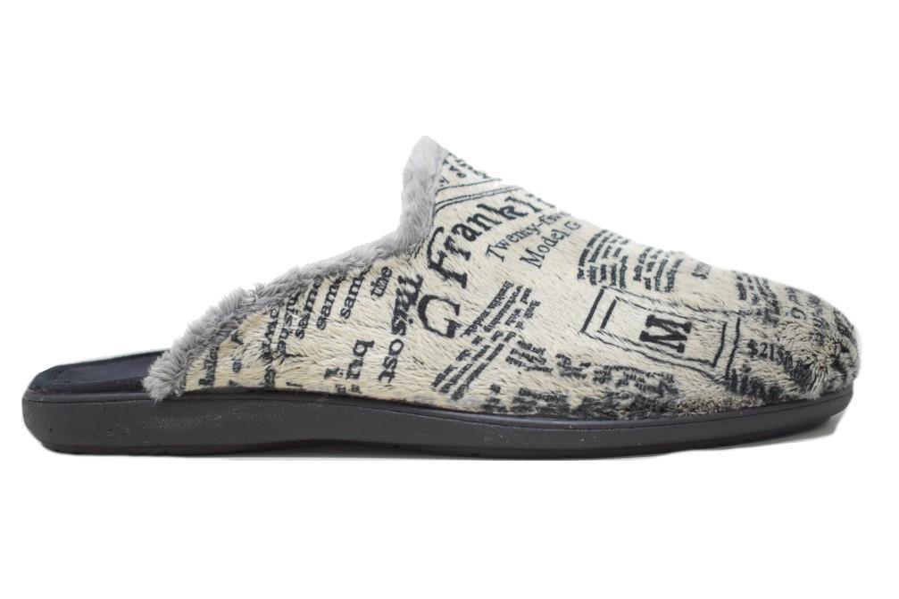 Zapatillas de casa XPATRI 317 Franklin en gris para hombre