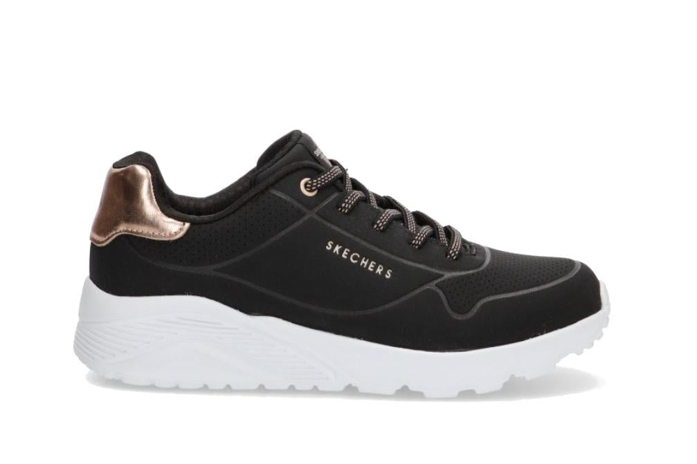 Zapatillas deportivas Skechers 310384L negras para niña y mujer