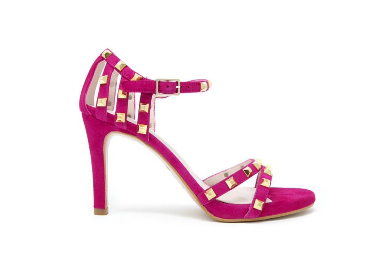 Sandalias de Fiesta de Tacón Lodi-INES – Elegantes para Mujer color fuxia