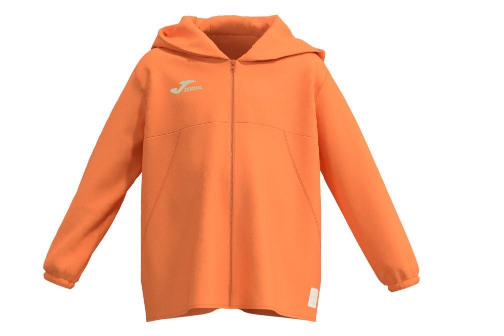Anorak Joma Metaverse 500764 en naranja para niños