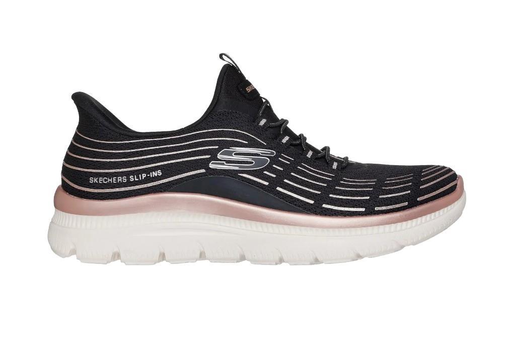 Zapatillas deportivas Skechers Slip-ins SUMMITS PLUS - SOFT LUSTER 150611 negro
