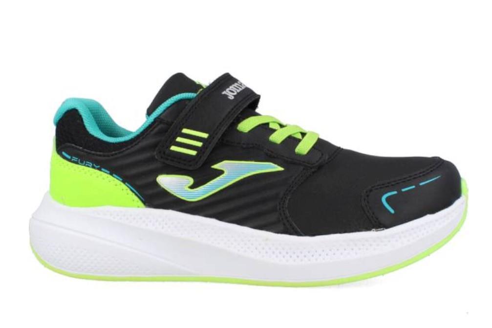 Zapatillas deportivas Joma Fury Jr 24 JFURYW2401V en negro para niños