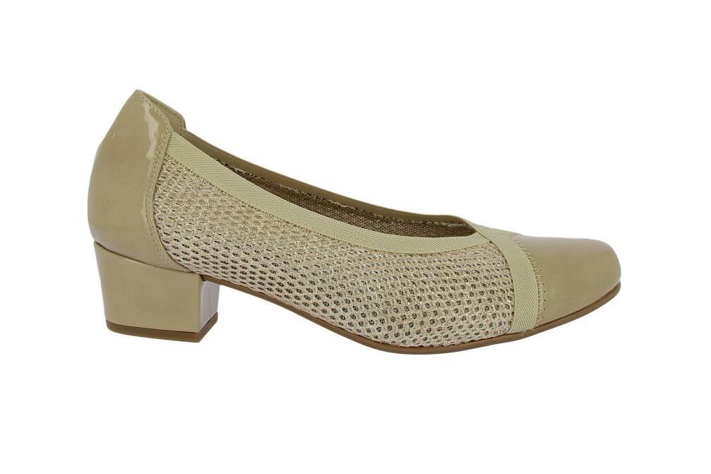 Zapatos de tacón bajo Doctor Cutillas 81247 en platino