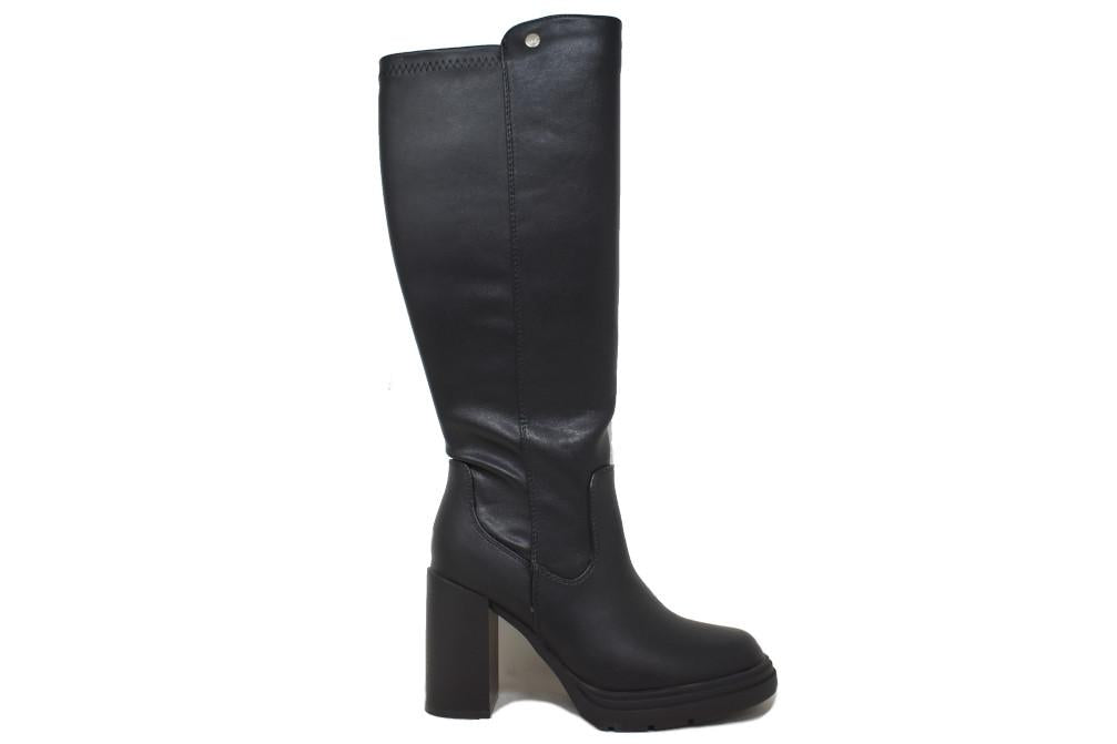 Botas altas con tacón Isteria 608 en color negro