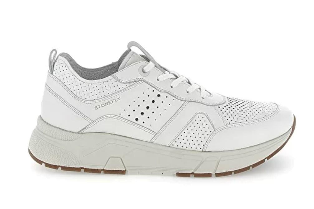 Zapatillas deportivas Stonefly ACTION 29 NAPPA 220936 en blanco para hombre
