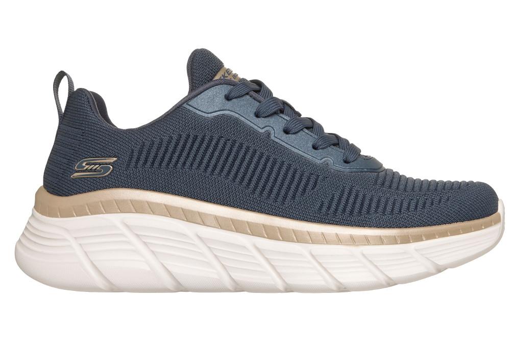 Zapatillas deportivas Skechers BOBS Sport B Flex HI Flying HI 117385 azul marino para mujer