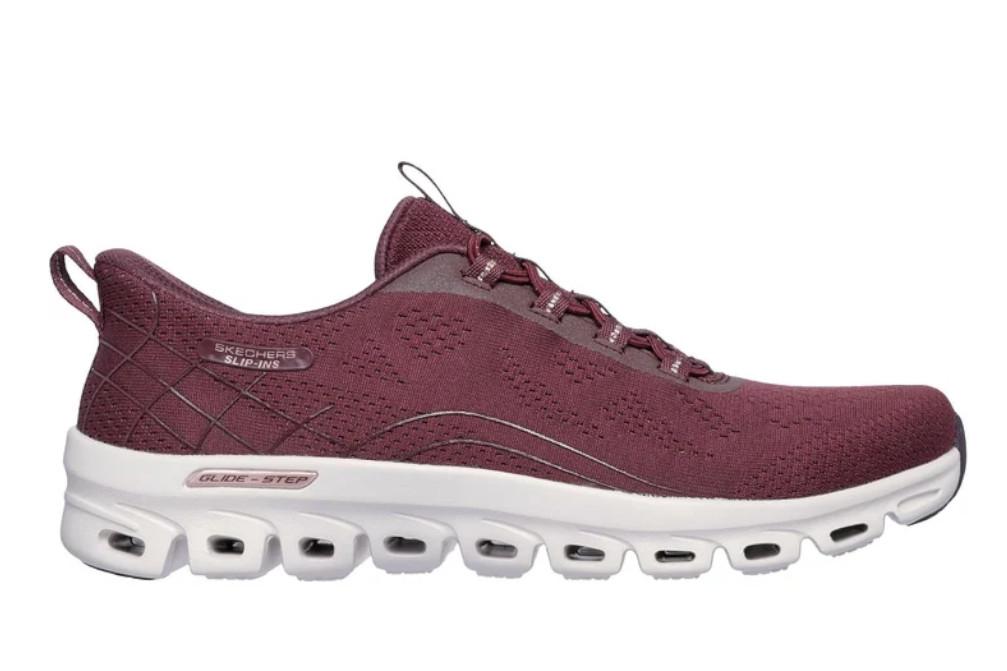 Zapatillas Skechers Slip-ins Glide-Step Elevate Amaze 1047750 burdeos para mujer