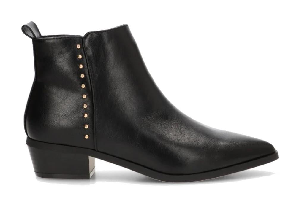 Botines western Etika Dennis 110551 en negro con tachas