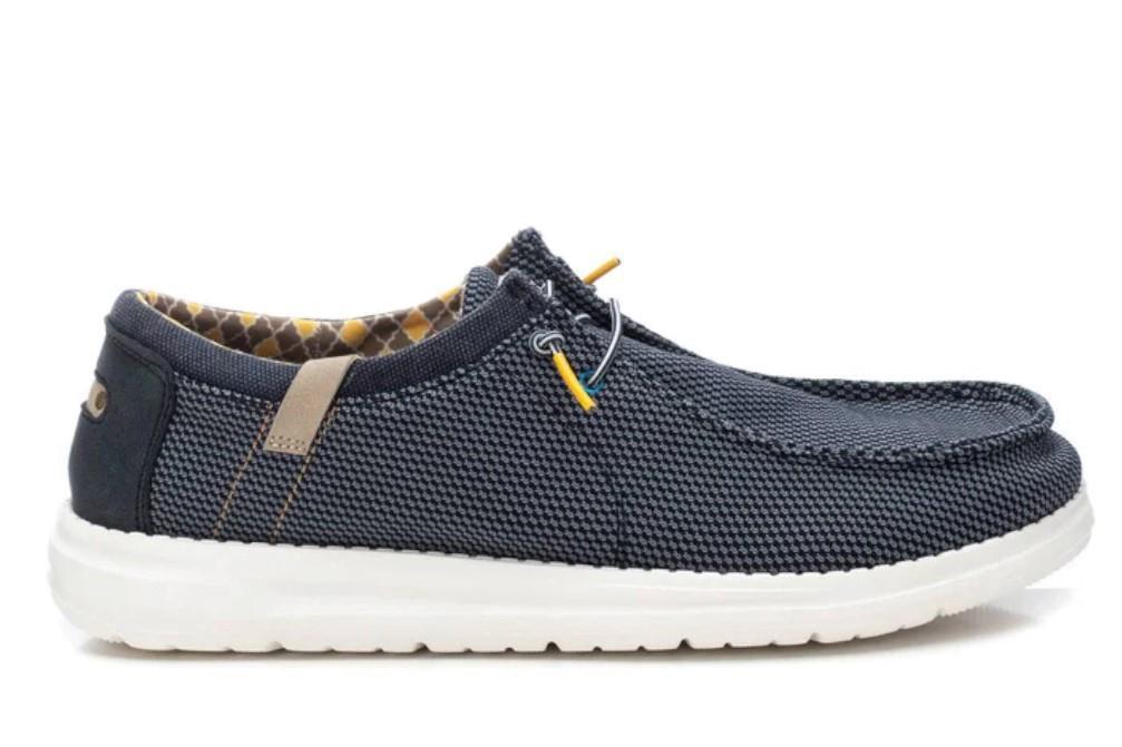 Zapatos náuticos XTI 143576 en azul marino para hombre