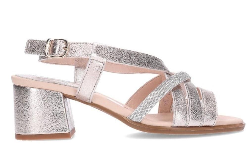 Sandalias Callaghan 34203 KIMY en dorado para mujer- Sandalias de fiesta