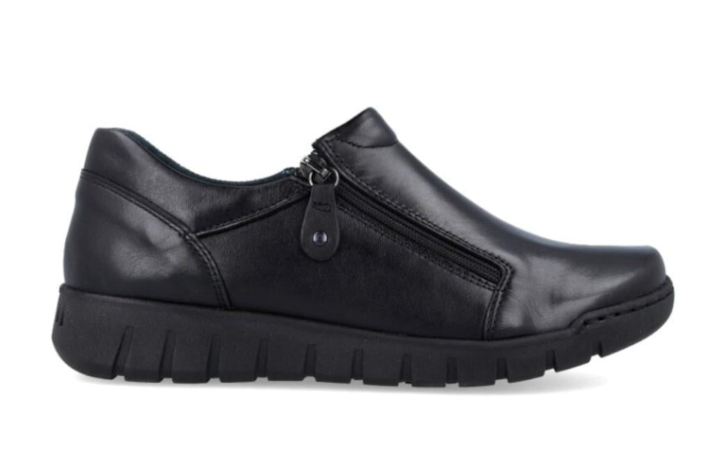 Zapatos deportivos Walk and Fly Strada 749-001 en negro para mujer
