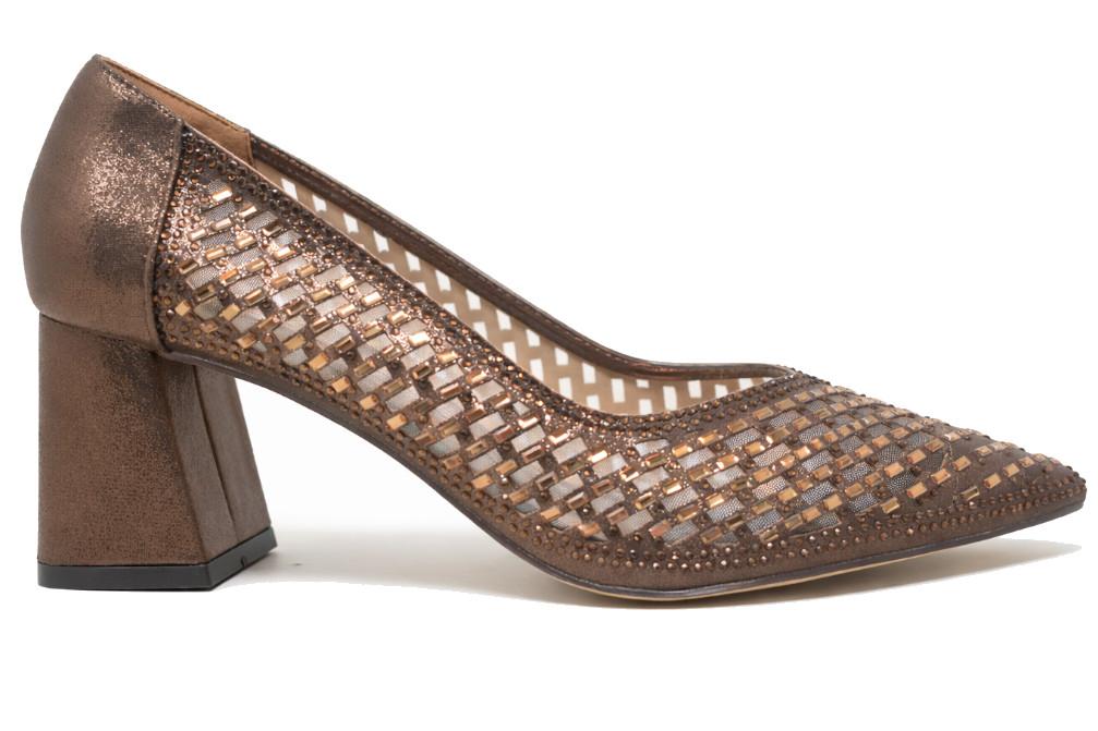 Zapatos de fiesta para mujer MENBUR AM72195 en Bronce