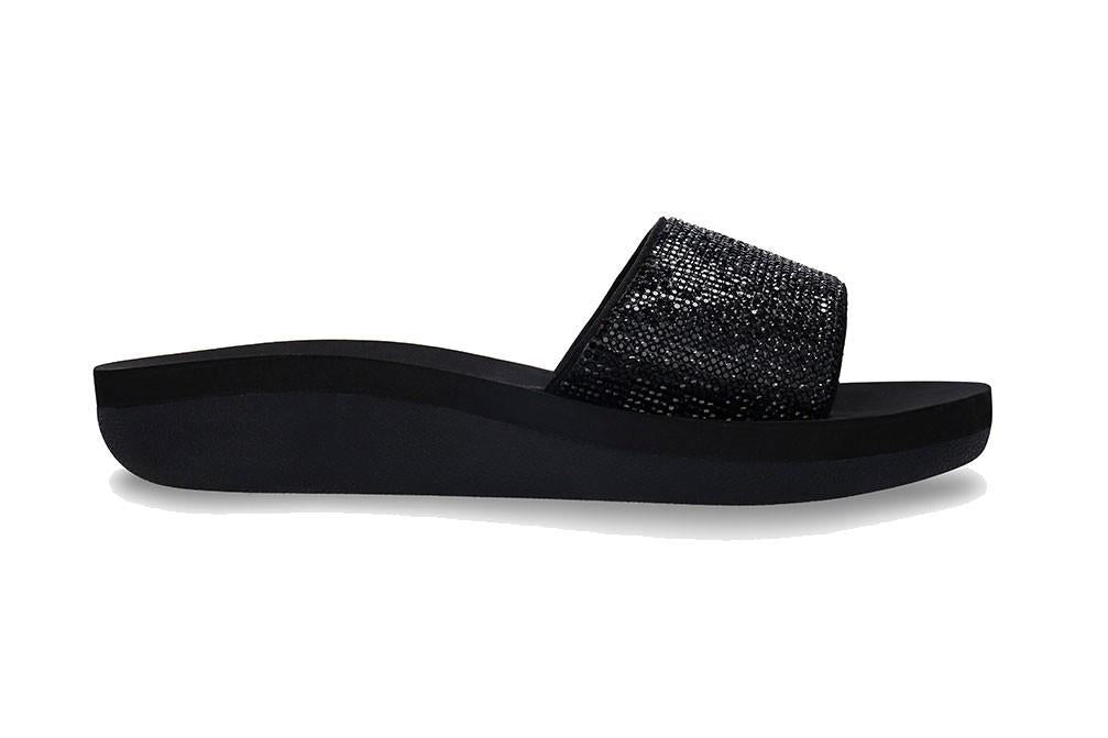 Chanclas de pala Spice Up Fennel SU25015 en negro para mujer