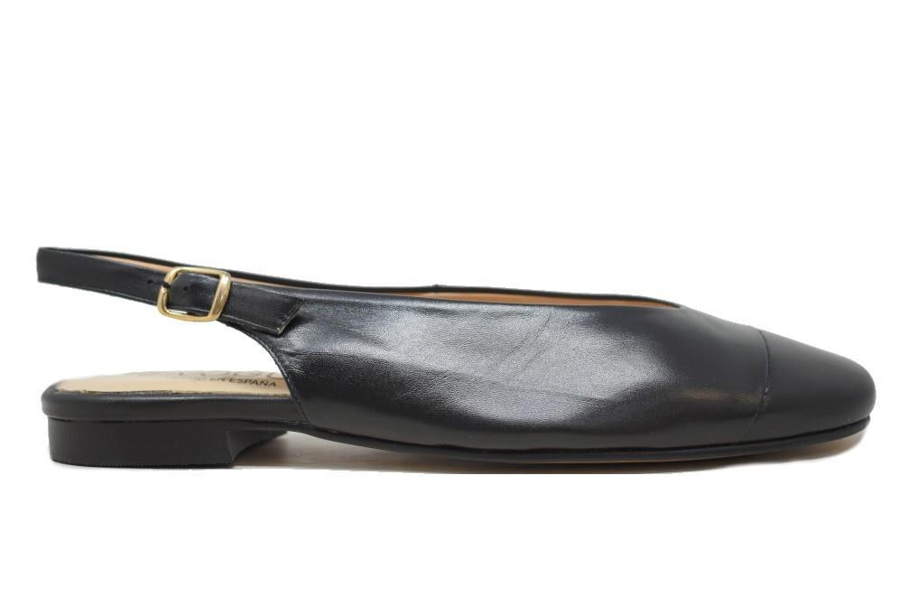 Bailarinas destalonadas InVogue 117 en negro para mujer