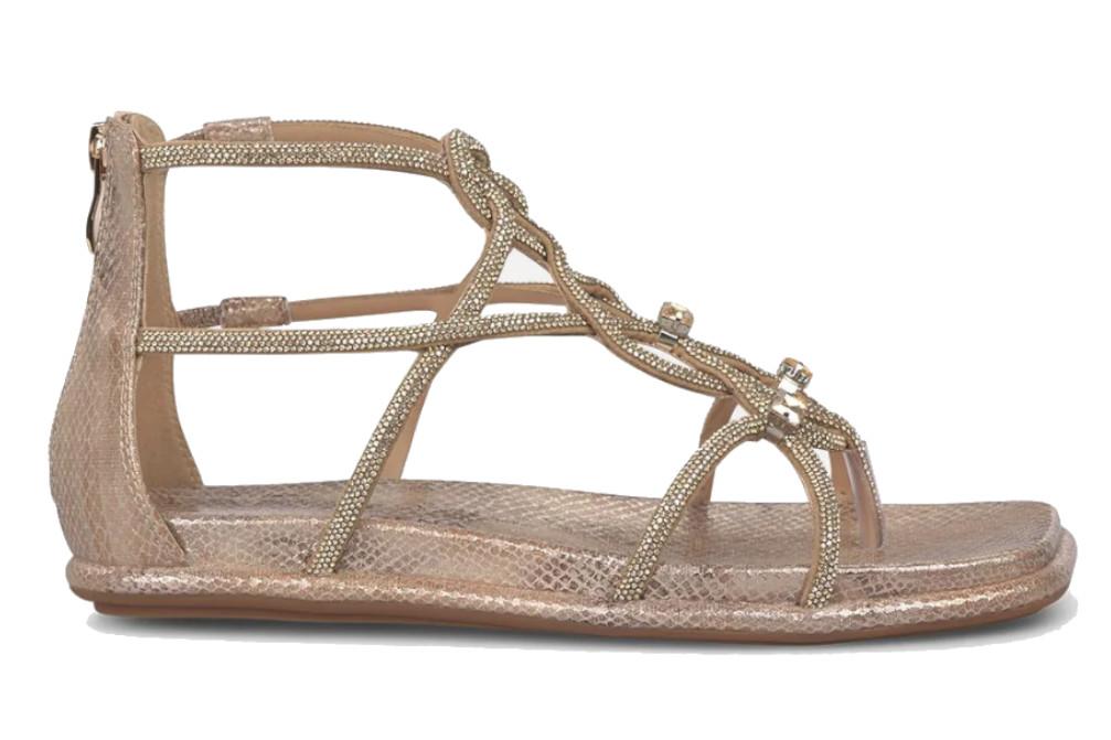 Sandalias Romanas Planas Alma en Pena V2651501 con Talón Cubierto