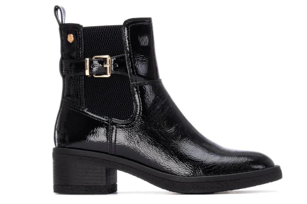 Botines de tacón Carmela 162585 en negro