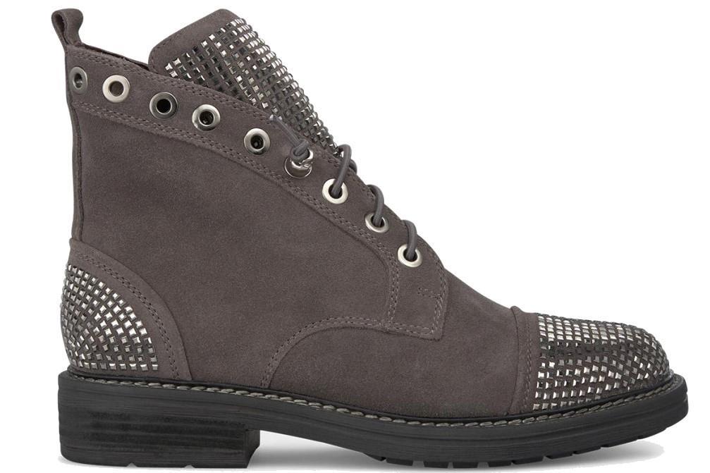 Botines con cordones Alma en Pena I240752 en gris para mujer
