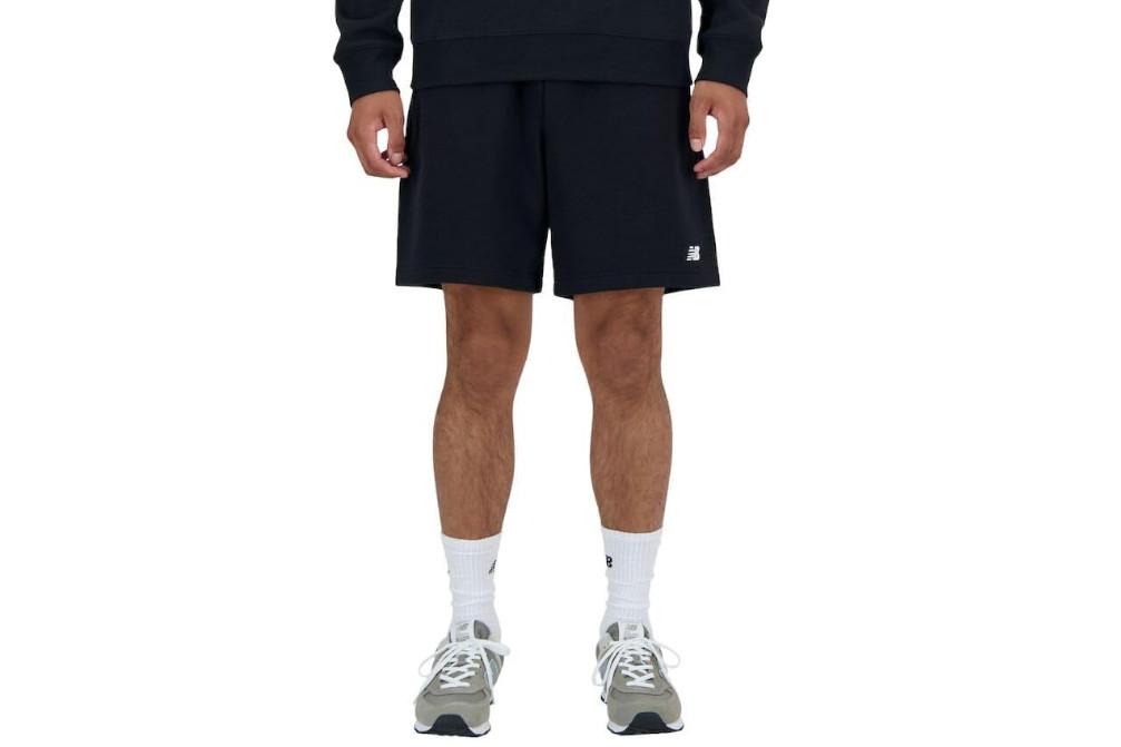 Short deportivo New Balance Sport Essentials French Terry 7" MS41520 en negro