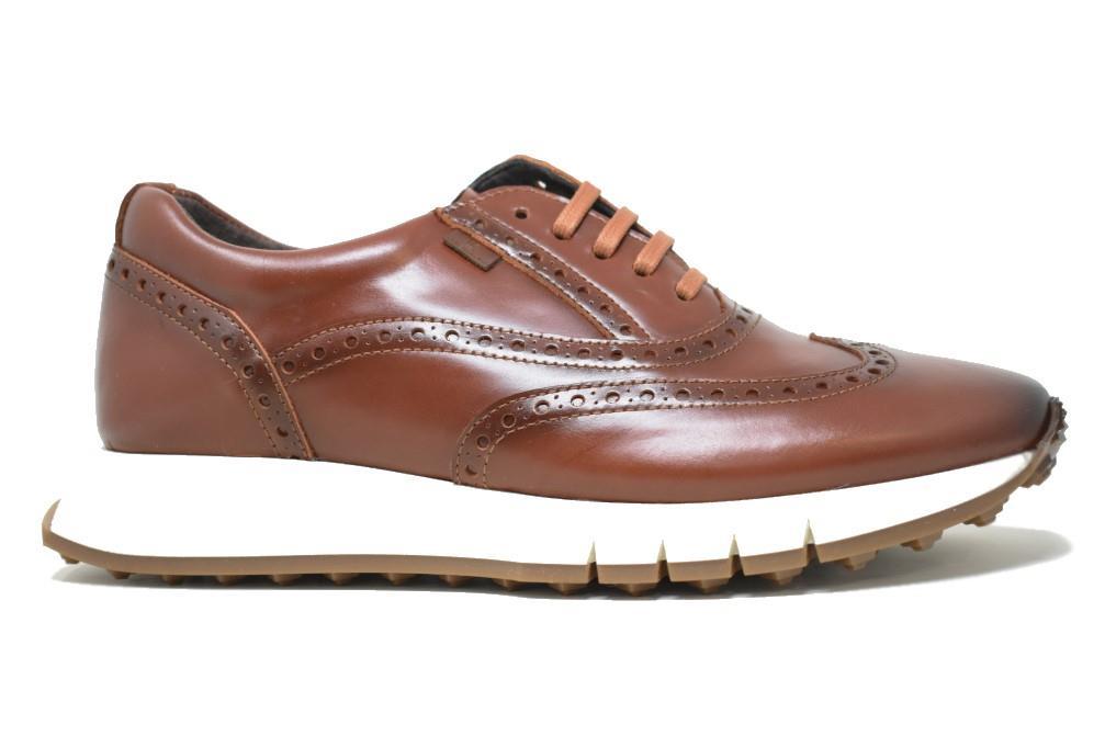 Zapato deportivo Luis gonzalo 7975H en cuero para hombre