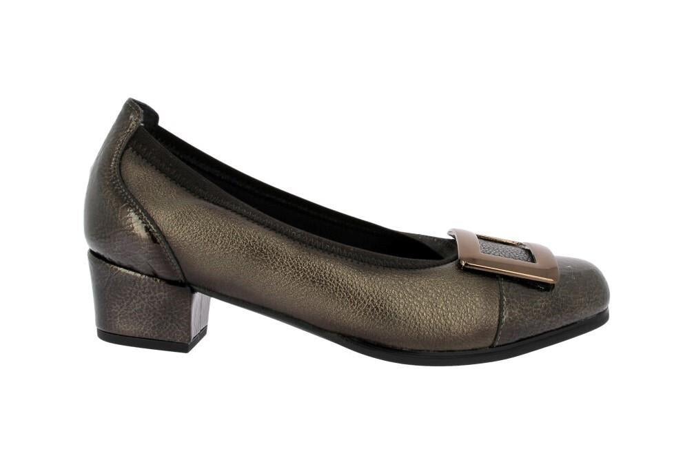 Bailarinas con tacón Dorctor Cutillas 81757 color marrón