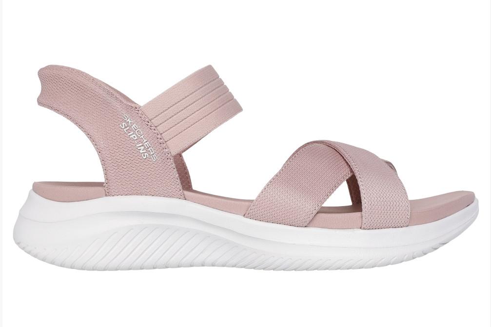Sandalias deportivas Skechers Slip-Ins Ultra Flex 3.0 Never Better Rosa Claro Mujer 119975 | Cómodas, Veganas y Ultraligeras