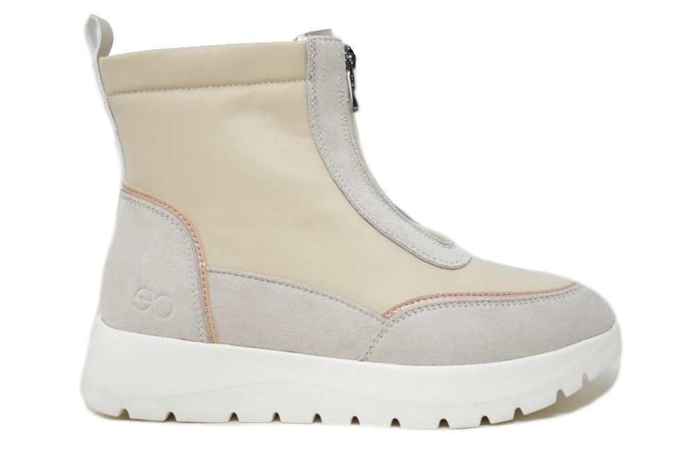 Botin deportivo Eoligeros Robin en crema