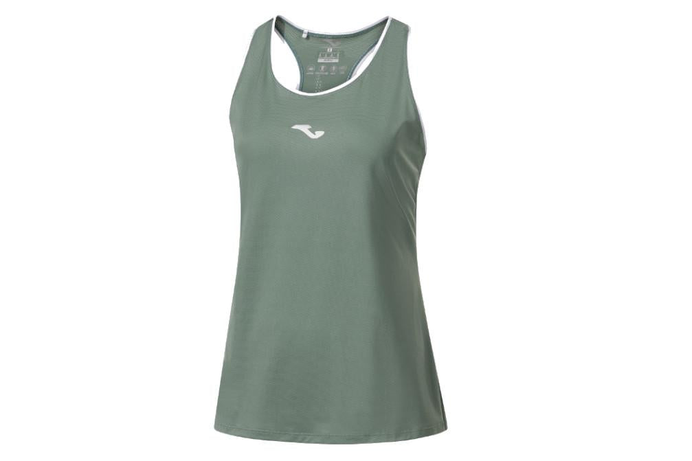 Camiseta de tirantes Joma Torneo 902840 Verde para Mujer – Tenis y Pádel