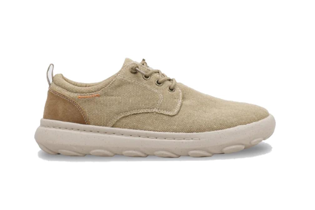 Zapatos con cordones de lona Coronel Tapiocca T856 en color beige– Zapato Casual Elegante, Ligero y Cómodo