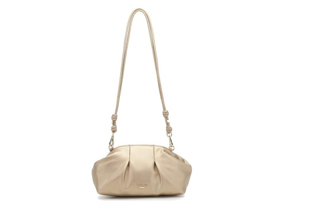 Bolso bandolera de fiesta Cachare bags CF251032 en oro