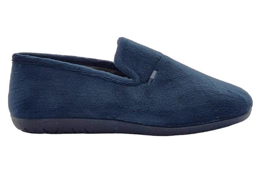 Zapatillas de casa cerradas Cabrera 9042 en color azul