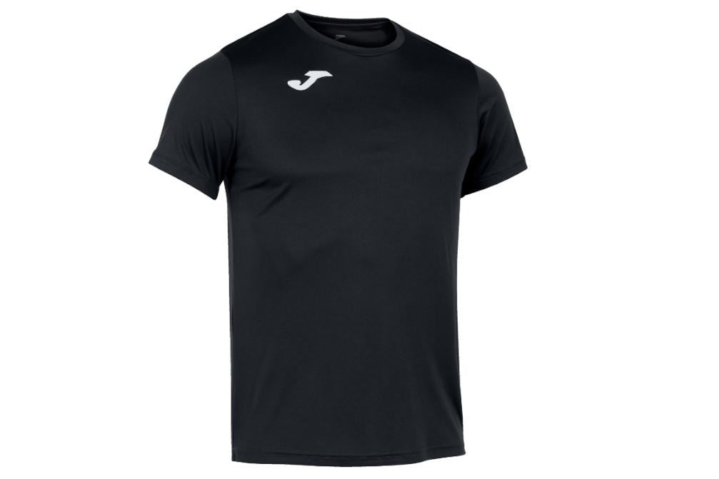 Camiseta manga corta Joma Record II hombre en negro