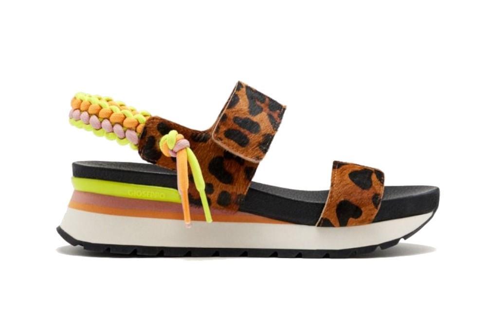 Sandalias deportivas Gioseppo LEVERETT 74954 en leopardo