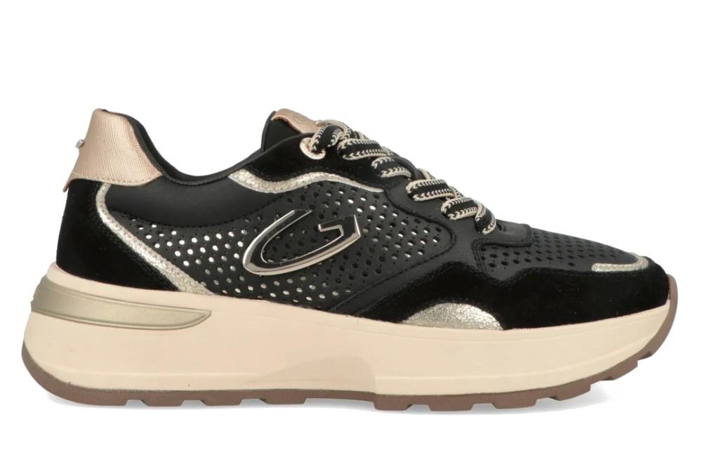 Zapatillas deportivas con plataforma Guardiani Levante Top GL62504A para mujer en negro